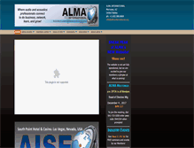 Tablet Screenshot of almainternational.org